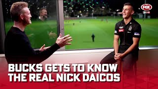 Daicos opens up to Bucks on family tragedies, ‘uncomfortable’ attention | Face to Face | Fox Footy