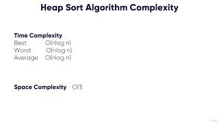 5 Heap Sort Complexity