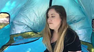 WolfWise UPF 50+ Easy Pop Up 3 4 Person Beach Tent Review