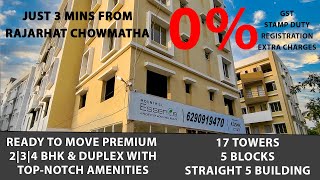 Ready Customized Duplex 1520 sq.ft Near Rajarhat Chowmatha | Premium Duplex In Modern Complex @68.4L