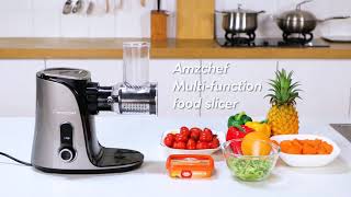 The Must-Have Multifunctional Juicer 2024 | AMZCHEF GM3001 Masticating Juicer