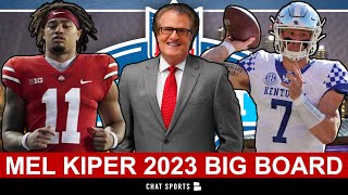 Mel Kiper’s 2023 NFL Draft Big Board: ESPN Top 25 Prospect Rankings Ft. Will Levis & Jalen Carter