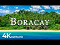 FLYING OVER BORACAY (4K UHD) - Soothing Music Along With Beautiful Nature Video - 4K Video ULTRA HD