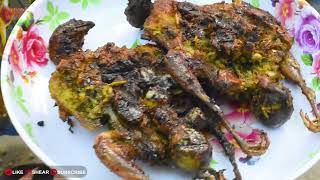 How to Grill Kroch   របៀបធ្វើ គ្រួចអាំងប្រឡាក់គ្រឿង