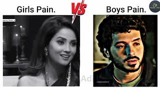 Girls Pain vs Boys Pain