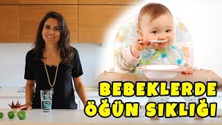 Bebeklerde Öğün Sıklığı Ne Olmalıdır? / Bebekler kaç saatte bir öğün tüketmeli?