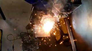 GIWS - 1G V Groove Weld - HOT PASS