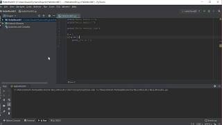 02 Python Using PyCharm to create a basic program and Hello World in Python