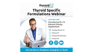 TSF Webinar Week 8 - Adrenal Energy - Replay