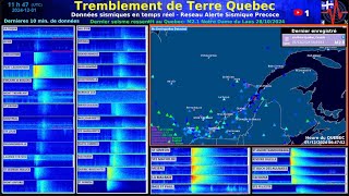 Tremblement de Terre QUEBEC