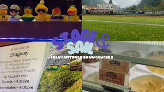 STAGE&SAIL-vlog 5 Lulu cantando en un crucero HELADO DE DDL EN ALASKA y otras cosillas🇦🇷✌🏽🍦🛳️