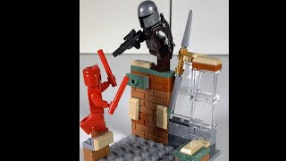 #lego #moc #starwars #vs #marvel #mandalorian #daredevil #avengers #viral #shorts