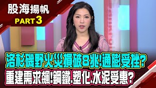 美中貿易戰邊談邊打 AI時代七傷拳誰贏?洛杉磯野火肆虐!重建商機一觸即發?誰受惠?│20250118-3股海揚帆*陳斯寧 龔鴻彬