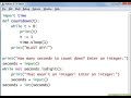 Building a Countdown Timer in Python