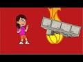 Dora blew up the kitchen/grounded