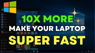 *HOW TO SPEED UP WINDOWS 10 LAPTOPS OF 4GB RAM PERFORMANCE [2022]