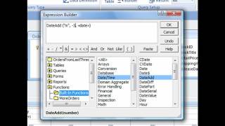 The DateAdd Function in Microsoft Access
