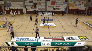 Kobrat vs. Kataja Basket - Game Highlights