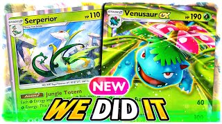 THIS TECH Makes Serperior \u0026 Venusaur EX Deck ACTUALLY GOOD!