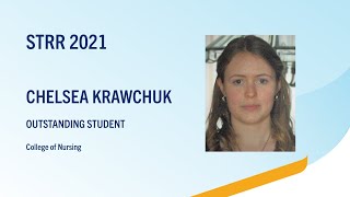 STRR 2021 Outstanding Student - Chelsea Krawchuk