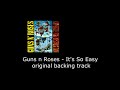 Guns n Roses   It's So Easy original backing track no guitars