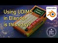 TUTORIAL: Using UDIMs in Blender is this easy?  Yes it is!