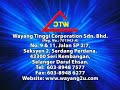 Wayang Tinggi Corporation Sdn. Bhd. Logo with Warning & Company Address (2008) (VCD Version)