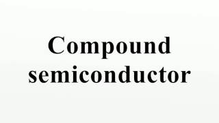 Compound semiconductor