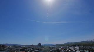 定点タイムラプス0427@柏崎市8:13~16:33(今日の空)☆polaris