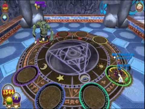 Wizard101 Battle against Grettir Wizard101 Battle against Grettir