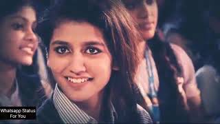 New Whatsapp Status Video 2018 - Priya Parkash Varrier- Tara ishq ma matha jiya - Oru Adaar Love