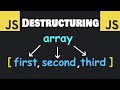 JavaScript DESTRUCTURING in 8 minutes! 💥