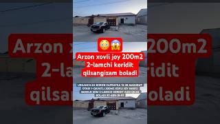 URGANCH.SH BORON ZAPRAFKA 1QAVATLI 200M2 XOVLI JOY NARXI 460MLN SOM 2LAMCHI KERIDIT XAM QILSA BOLADI