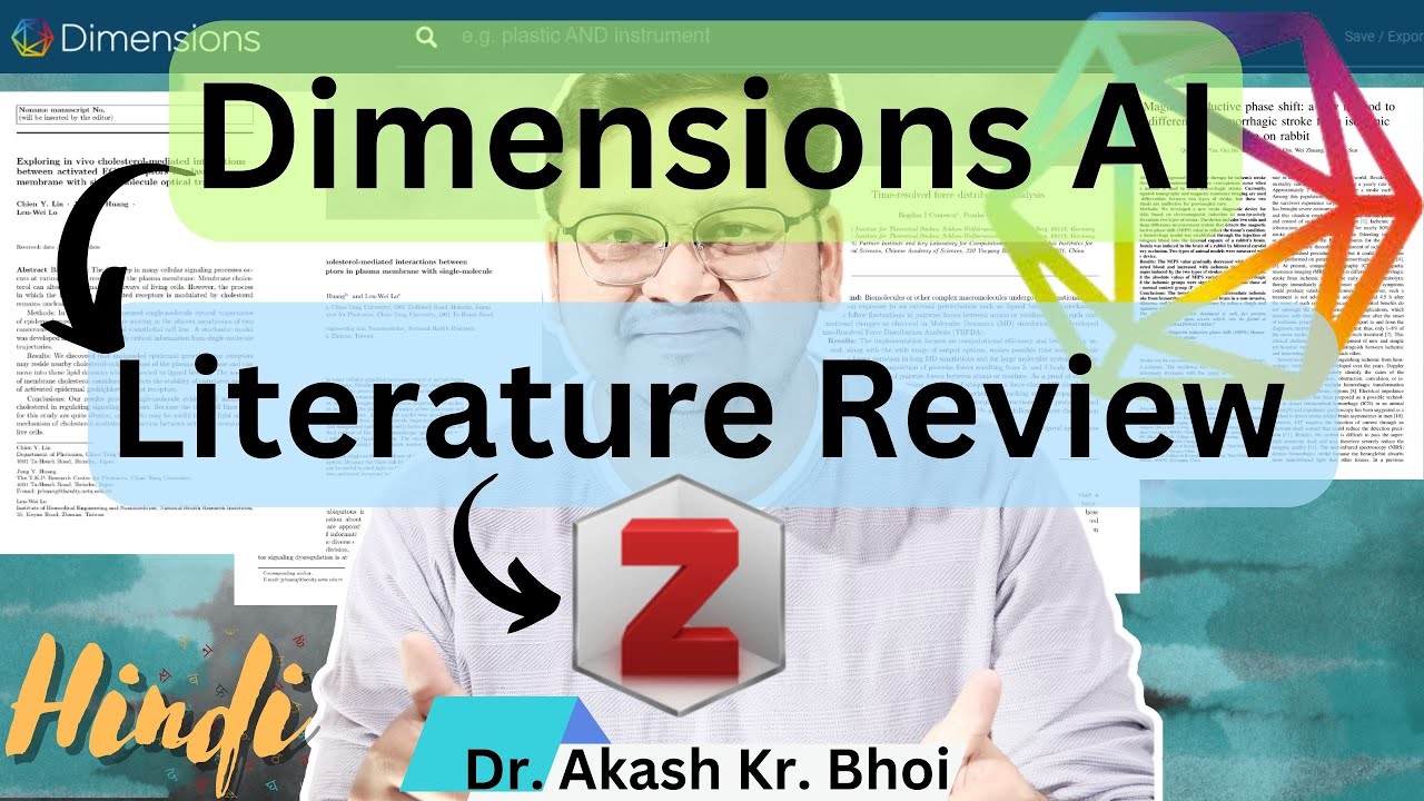 Dimensions AI || Link To Zotero || Quick Literature Review || Free AI ...