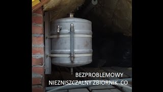 Zbiornik wyrownawczy CO INOX - Overflow tank for central heating