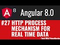 27.Angular 8 Tutorials - HTTP Process Mechanism for real time data