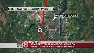 15 arrests made in undercover prostitution operation in Windsor Locks