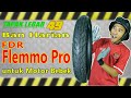 Ban FDR Flemmo Pro 80/90-17 Ban Harian Motor Bebek Jupiter, Satria, Revo, Shogun, Smash, Sonic dll