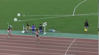 近江高校男子陸上競技部　井口１００ｍ　2017.4.29