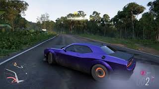Dodge Challenger SRT Hellcat Gameplay Forza Horizon 5