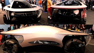 Electric Delorean Alpha 5 Omega Concept SUV CES 2023 #car #electriccar #CES2023