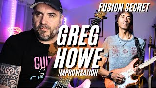 Greg HOWE : Le groove, la technique et le phrasé (pentatoniques, legato, tapping)