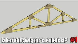 Jak zrobić wiązar ciesielski? #1 Robimy wiązar samemu. Przedsmak wiosennego sezonu. S03E00