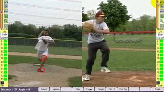 Pitching Mechanics- Video Analysis Lesson- Mike