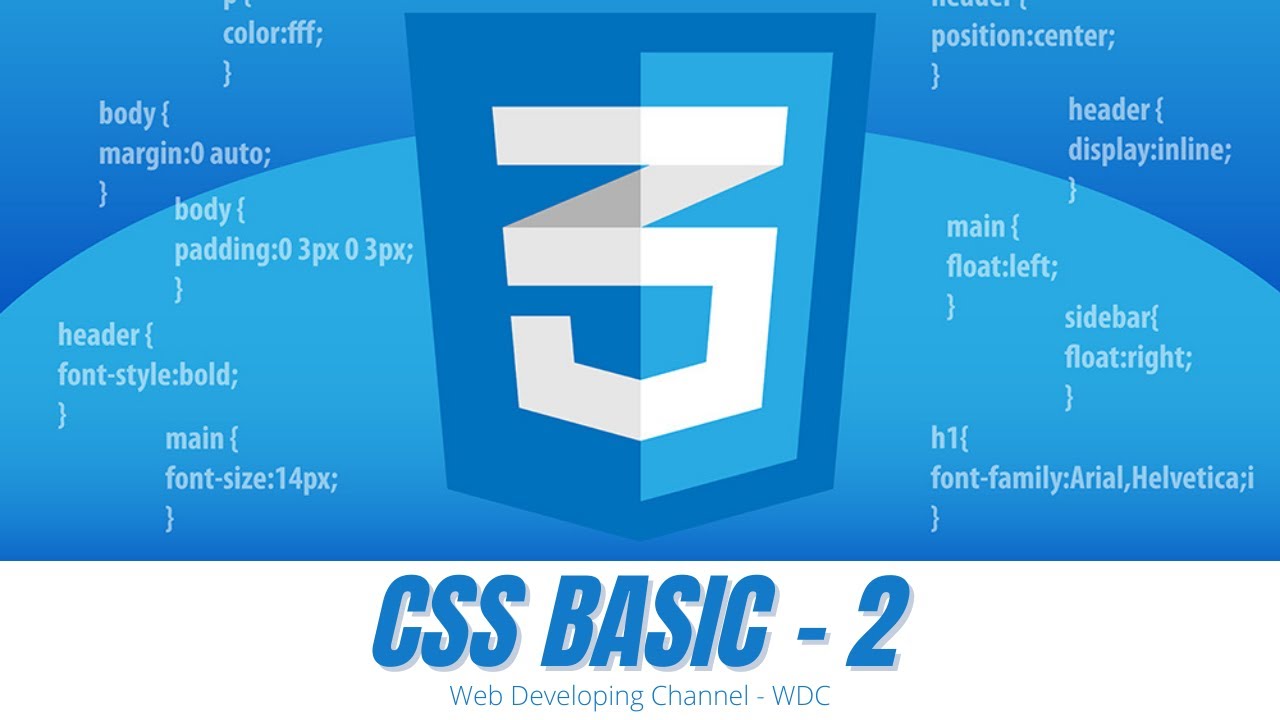 Css Basic Tutorial 02 Background Youtube