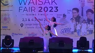 Dance Performance acara Waisak Fair 2023