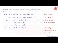 Prove that the sum of two ODD numbers is an EVEN number - Wesley Academy