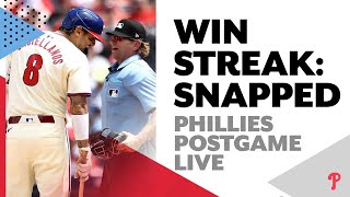 Phillies' bats go cold vs Blue Jays, snap 7-game win streak | Phillies Postgame Live