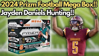 Top Rookie QB Hit! 2024 Panini NFL Prizm Football Mega Box! Opening \u0026 Review!