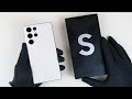 Samsung Galaxy S22 Ultra White Unboxing + Gameplay